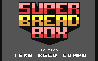 Super Bread Box (Homebrew) — Title screen